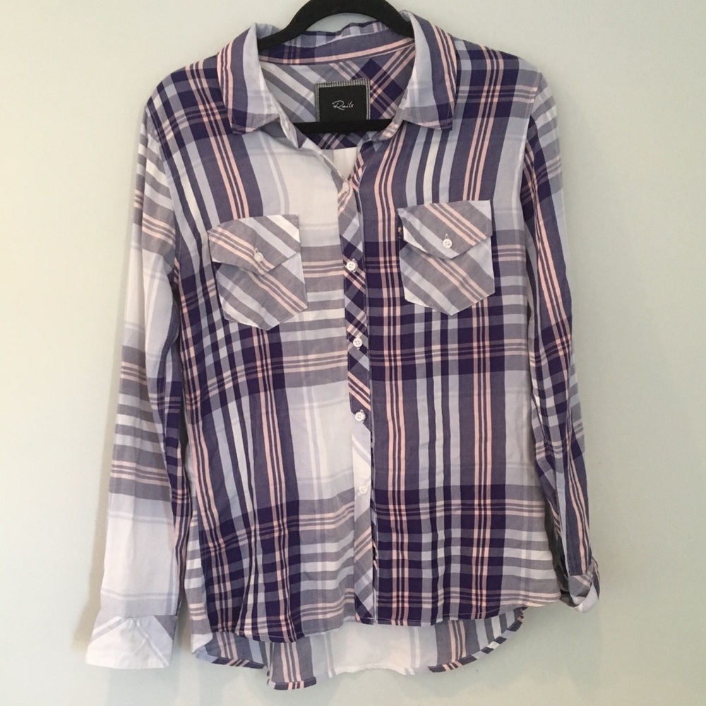 Rails Purple Flannel